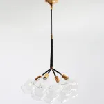 Подвесной светильник LOVELY BUBBLE CHANDELIER FROM PELLE H70 Gold/White