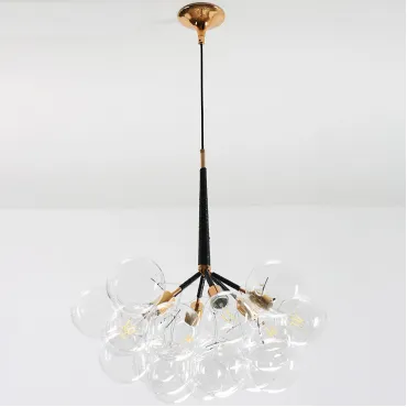 Подвесной светильник LOVELY BUBBLE CHANDELIER FROM PELLE H76 Gold/Black Подвесной светильник LOVELY BUBBLE CHANDELIER FROM PELLE H76 Gold/Black