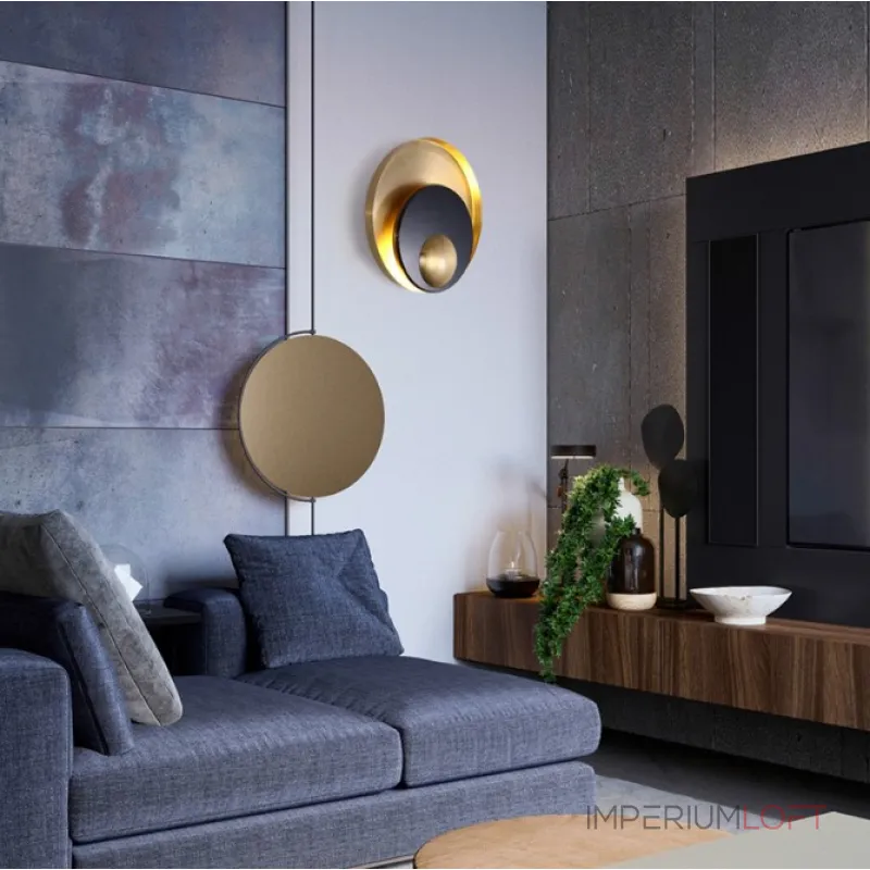 Бра Jagger WALL LAMP Black  от ImperiumLoft
