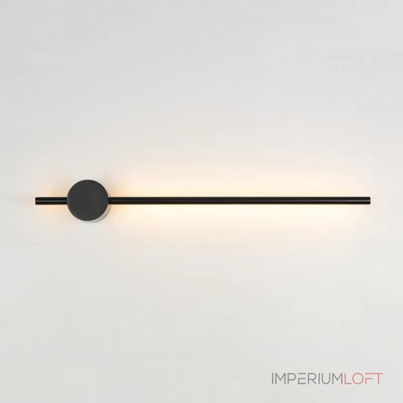 Настенный светильник Wall LINES L150 Black от ImperiumLoft