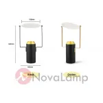 Настольная лампа Marble reflector от ImperiumLoft