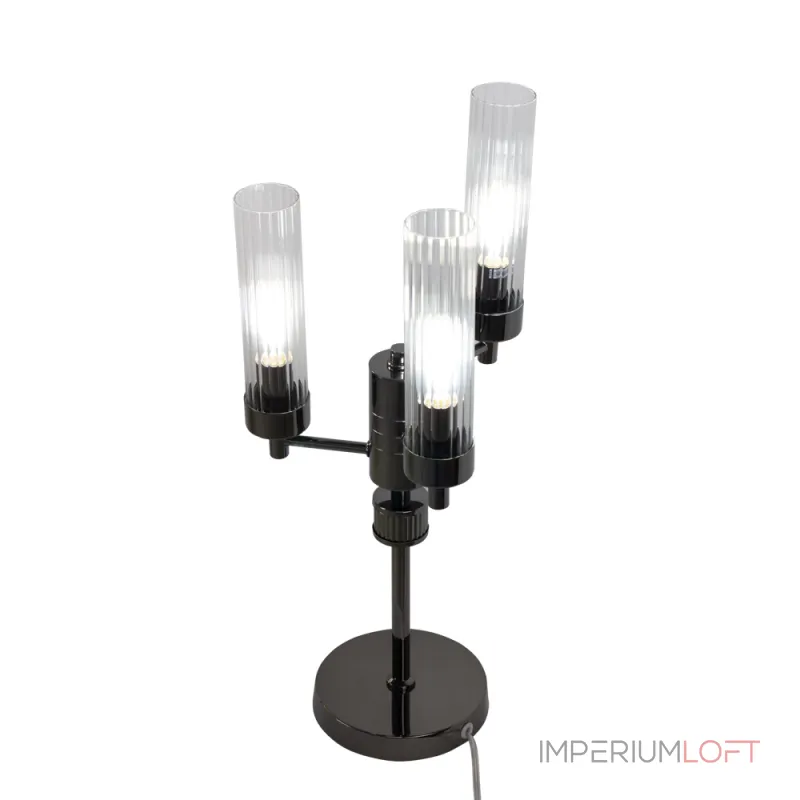 Настольная лампа INDIGO TL3 PEARL BLACK от ImperiumLoft Настольная лампа INDIGO TL3 PEARL BLACK от ImperiumLoft