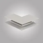 Угловой коннектор внешний для накладного магнитного шинопровода MAGNET AM 401 LL-20B 90° ВНЕШНИЙ WH от ImperiumLoft