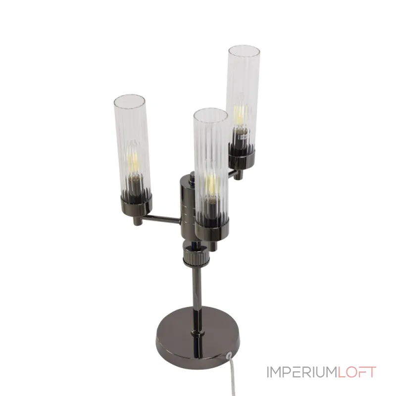Настольная лампа INDIGO TL3 PEARL BLACK от ImperiumLoft Настольная лампа INDIGO TL3 PEARL BLACK от ImperiumLoft
