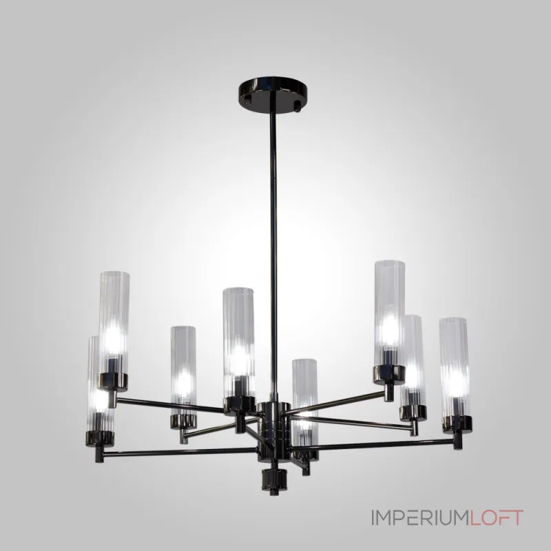 Люстра на штанге INDIGO SP8 PEARL BLACK Люстра на штанге INDIGO SP8 PEARL BLACK