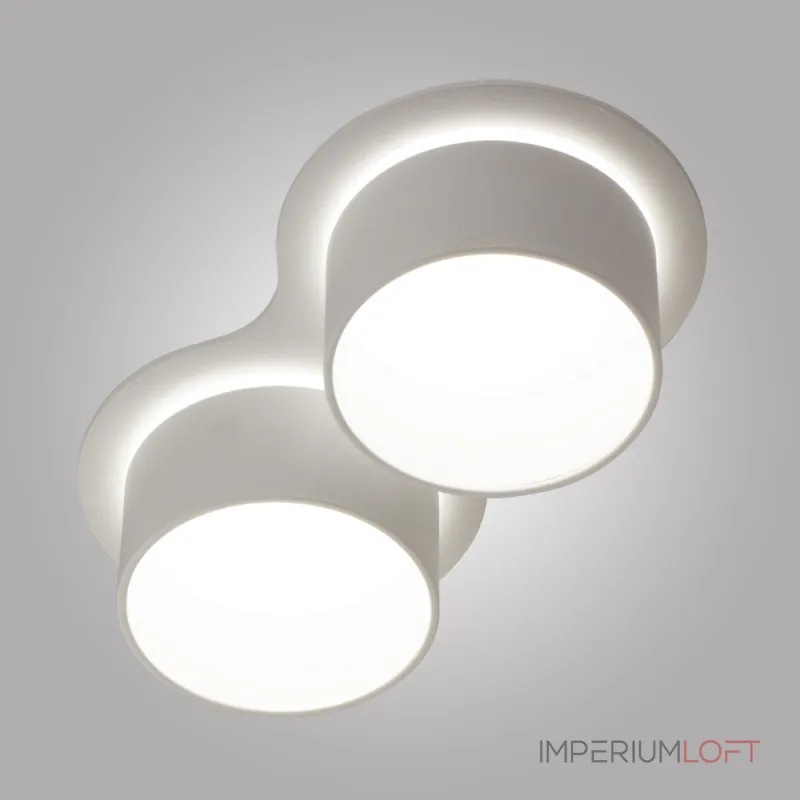 Встраиваемый двойной точечный светильник AM472/2 SAND WH GU10 от ImperiumLoft Встраиваемый двойной точечный светильник AM472/2 SAND WH GU10 от ImperiumLoft