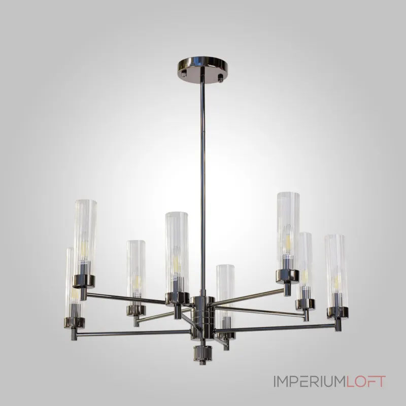 Люстра на штанге INDIGO SP8 PEARL BLACK Люстра на штанге INDIGO SP8 PEARL BLACK