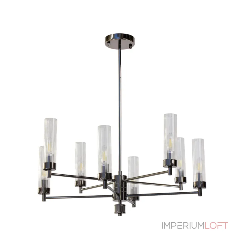 Люстра на штанге INDIGO SP8 PEARL BLACK Люстра на штанге INDIGO SP8 PEARL BLACK