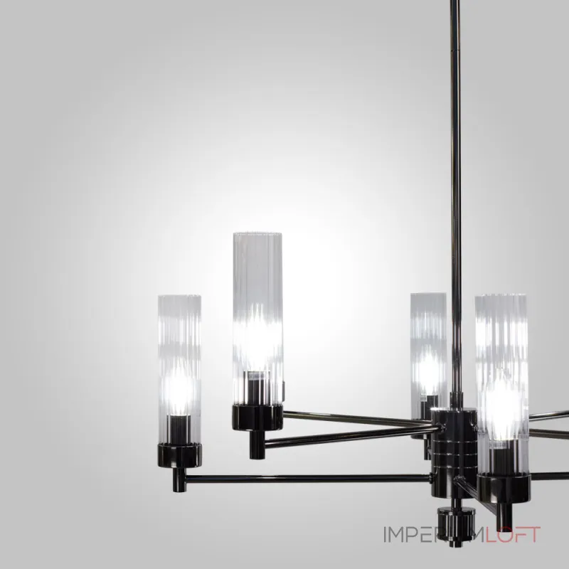 Люстра на штанге INDIGO SP8 PEARL BLACK Люстра на штанге INDIGO SP8 PEARL BLACK
