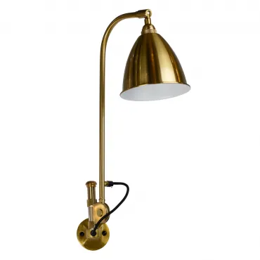 Светильник бра настенный в стиле Лофт AM Group AM9106-1GOLD Светильник бра настенный в стиле Лофт AM Group AM9106-1GOLD