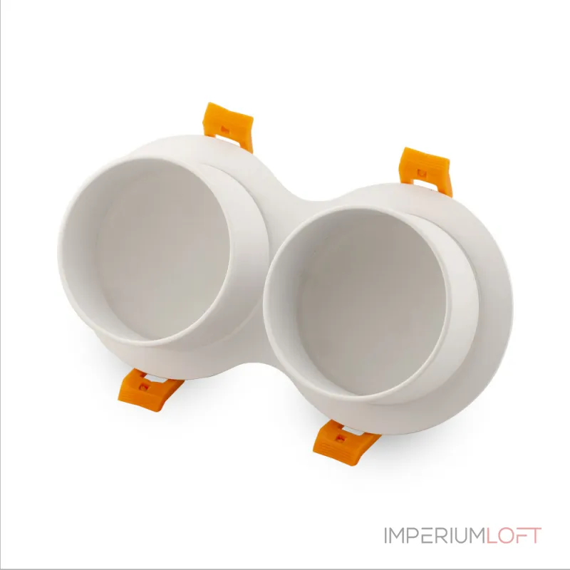 Встраиваемый двойной точечный светильник AM472/2 SAND WH GU10 от ImperiumLoft Встраиваемый двойной точечный светильник AM472/2 SAND WH GU10 от ImperiumLoft