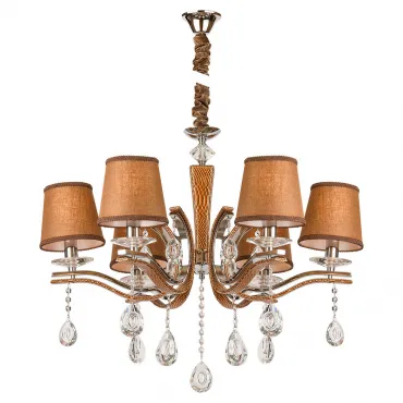 Подвесная люстра AM Group GLAMOUR SP6 GOLD Подвесная люстра AM Group GLAMOUR SP6 GOLD