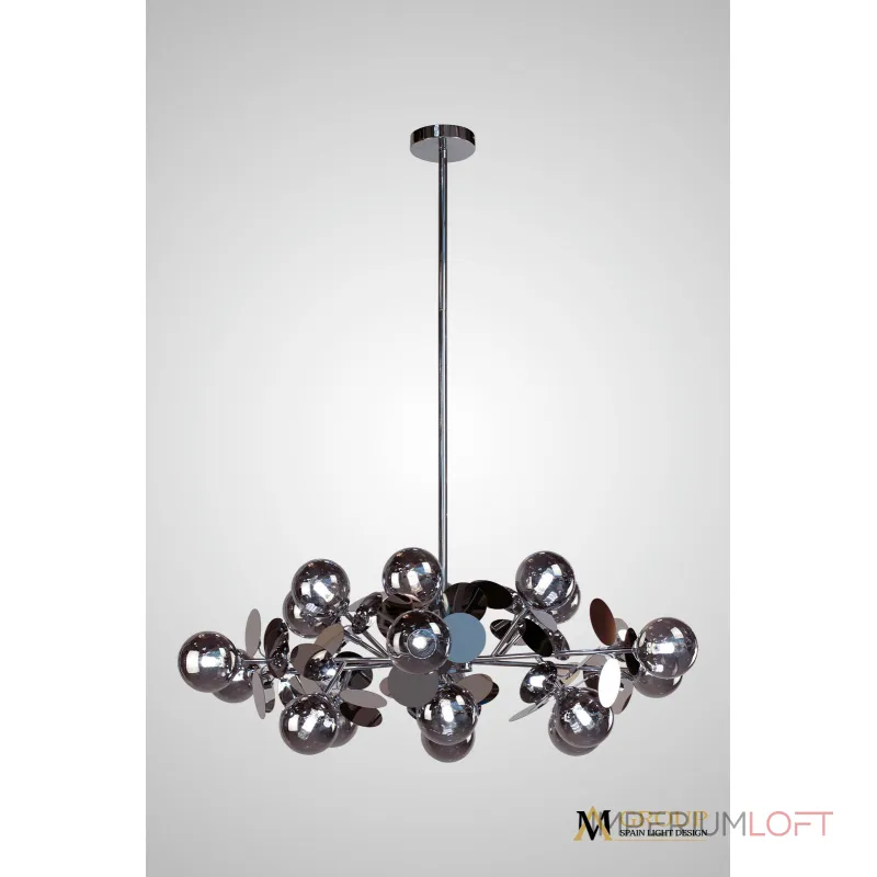 Люстра на штанге AM392 SP18 CHROM