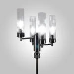 Торшер напольный INDIGO PT4 PEARL BLACK от ImperiumLoft