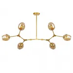 Люстра на штанге AM Group LOFT-6 GL