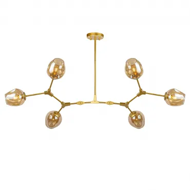 Люстра на штанге AM Group LOFT-6 GL