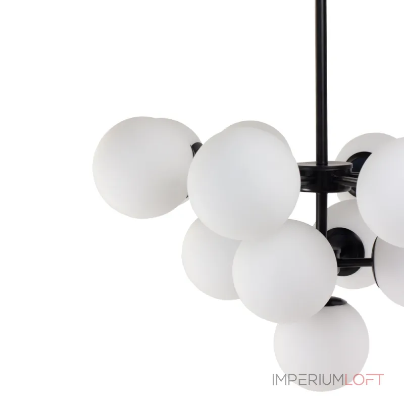 Люстра на штанге AM490 BK