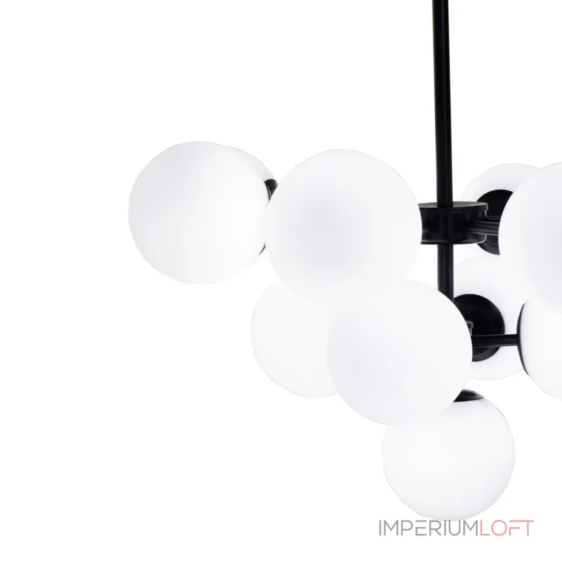 Люстра на штанге AM490 BK