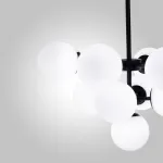 Люстра на штанге AM490 BK