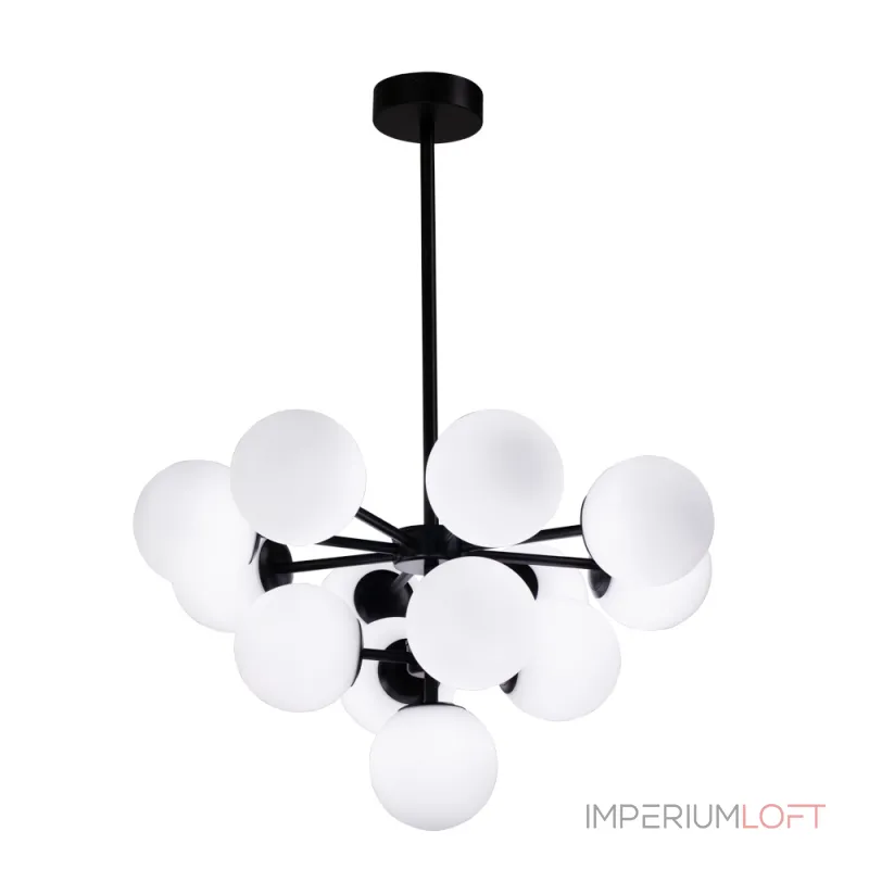 Люстра на штанге AM490 BK