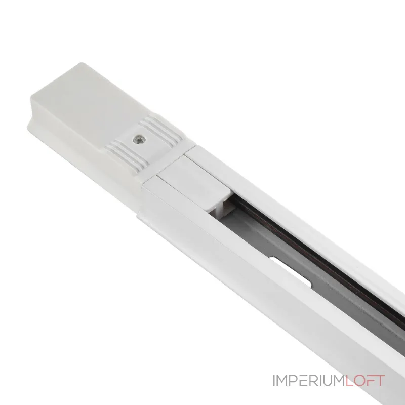 Трековый шинопровод 1,5 метра однофазный AM Group AM177U WH 1,5М от ImperiumLoft