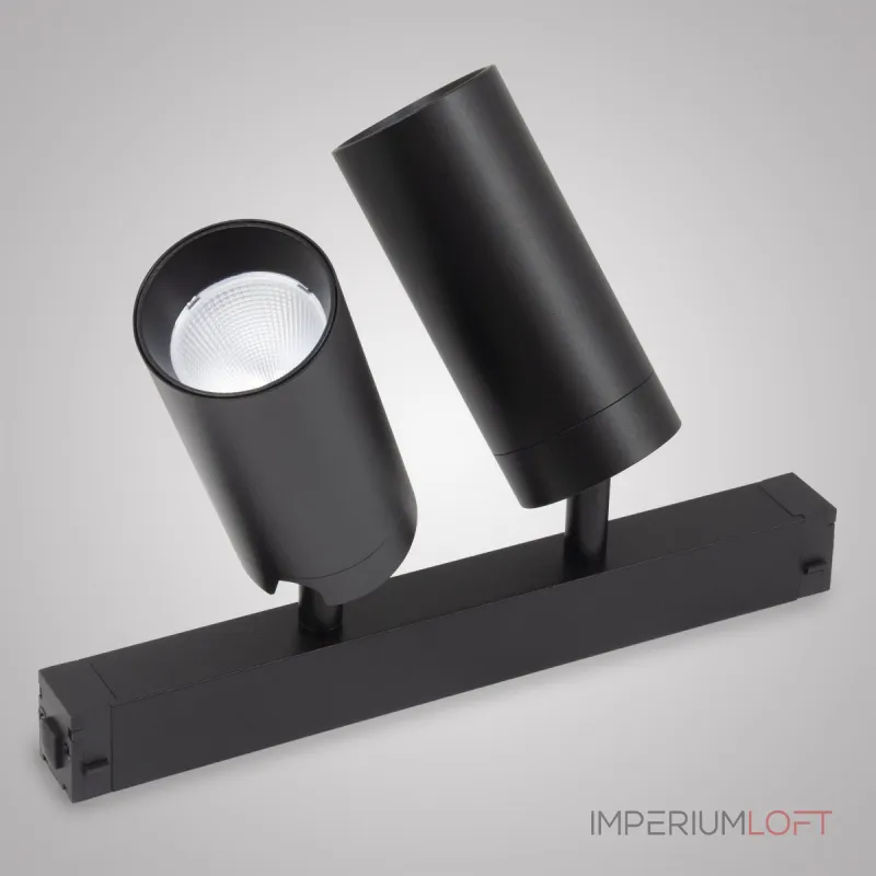 Трековый светильник SMART CYLINDER AM528 BK-220V-2Х10W SMART от ImperiumLoft