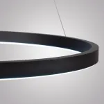 Подвесная люстра AM520 D1000 BK