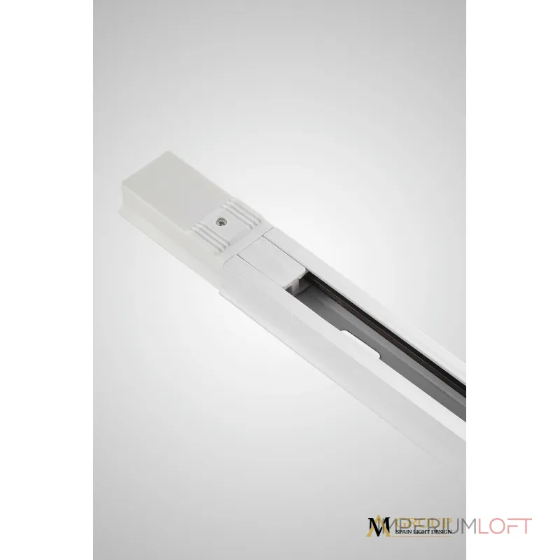 Трековый шинопровод 2 метра однофазный AM Group AM177U WH 2М от ImperiumLoft