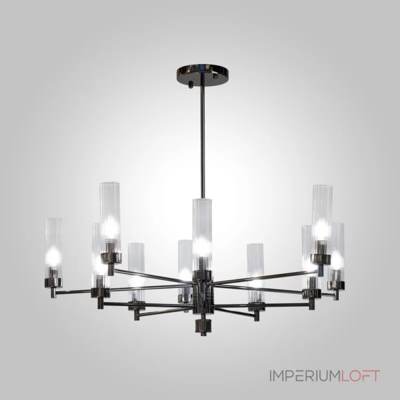 Люстра на штанге INDIGO SP10 PEARL BLACK