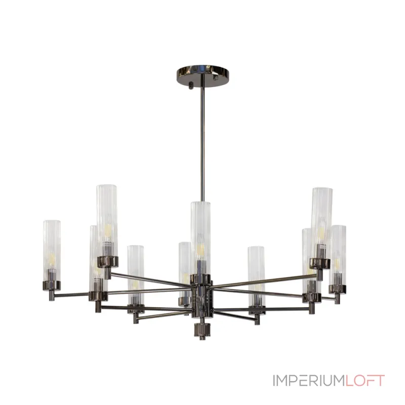 Люстра на штанге INDIGO SP10 PEARL BLACK