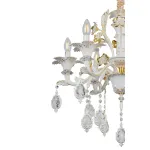 Подвесная люстра AM Group CLEOPATRA SP6 WH+GL