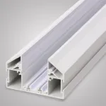 Трековый шинопровод + Закладной профиль для натяжного потолка AM539 2M WH SMART от ImperiumLoft