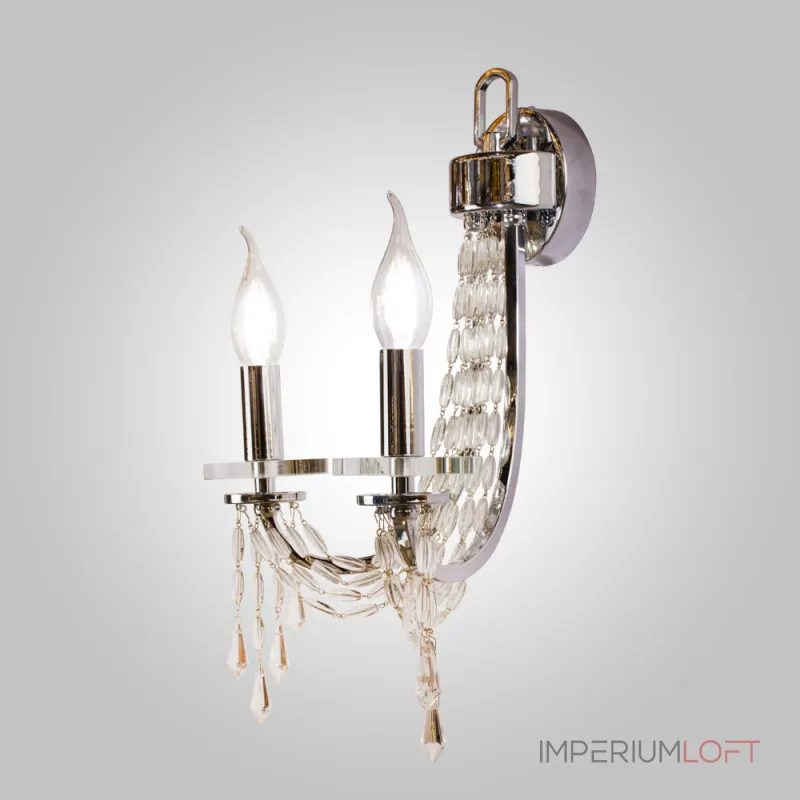 Светильник бра потолочный VIORE AP2 Chrome от ImperiumLoft