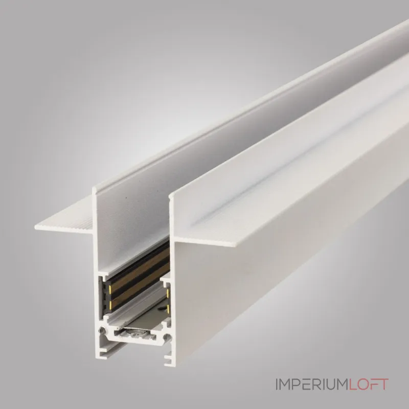 Встраиваемый магнитный трековый шинопровод MAGNET AM 402-3М LL-20C WH от ImperiumLoft