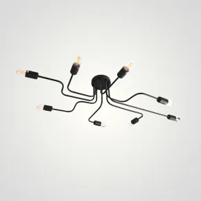 Потолочная люстра SCHEME BLACK