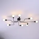 Потолочная люстра SCHEME BLACK от ImperiumLoft