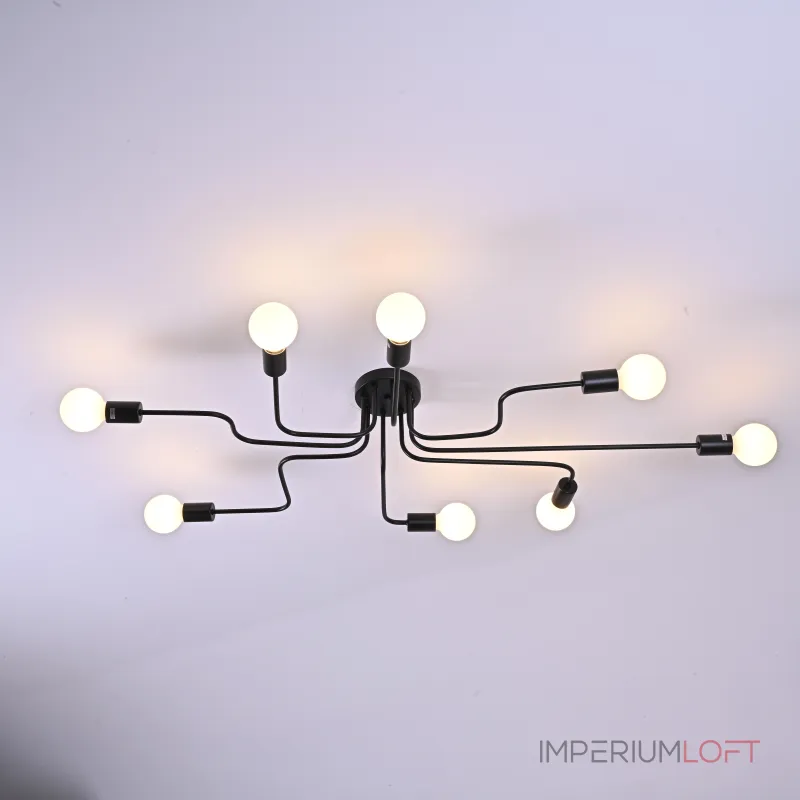 Потолочная люстра SCHEME BLACK от ImperiumLoft