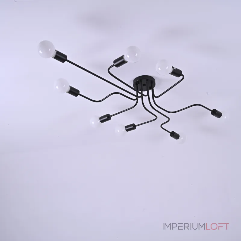 Потолочная люстра SCHEME BLACK от ImperiumLoft