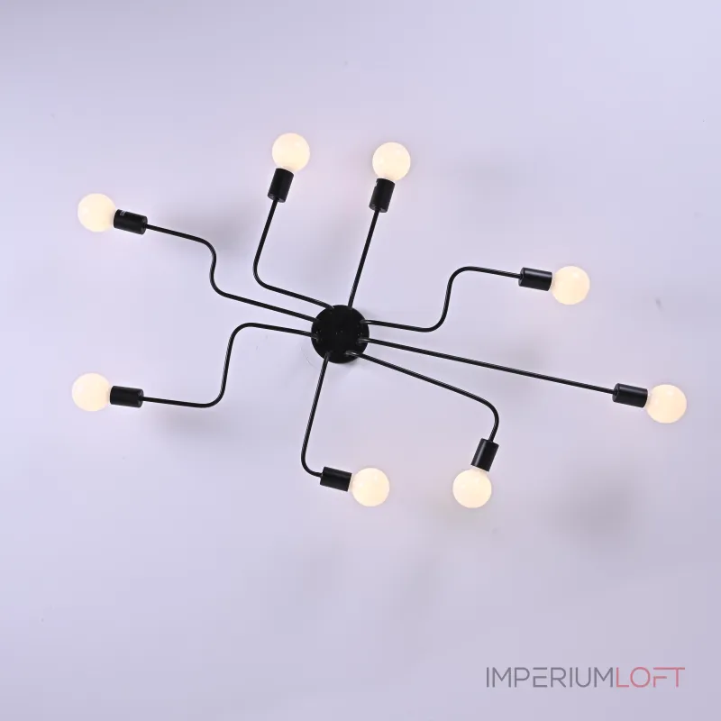 Потолочная люстра SCHEME BLACK от ImperiumLoft