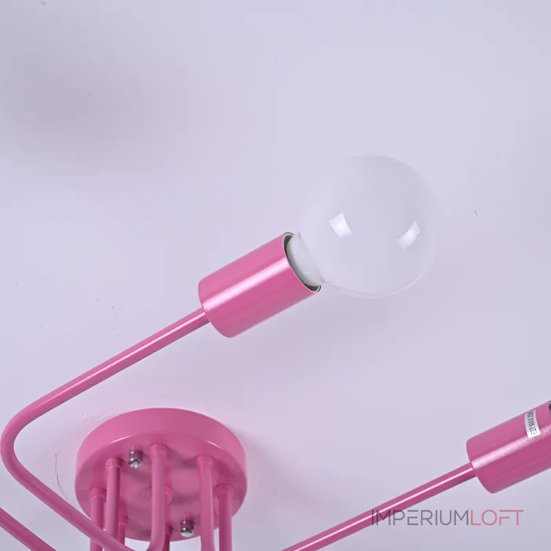 Потолочная люстра SCHEME PINK от ImperiumLoft
