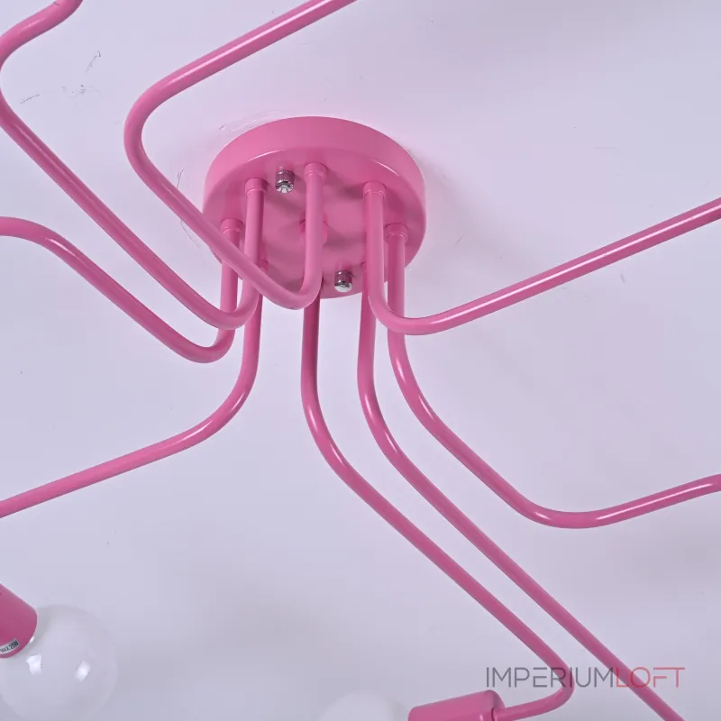 Потолочная люстра SCHEME PINK от ImperiumLoft