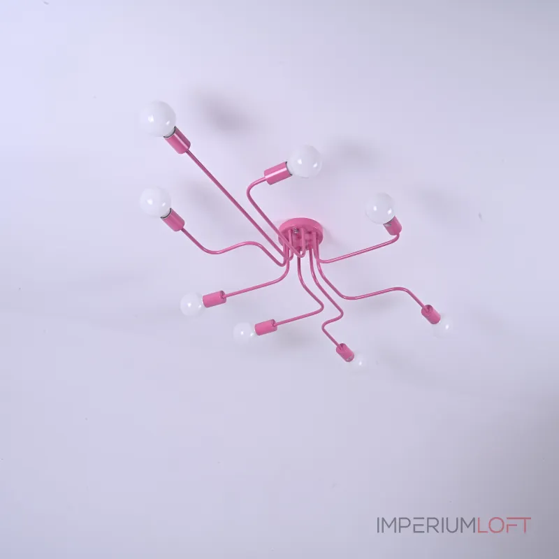 Потолочная люстра SCHEME PINK от ImperiumLoft