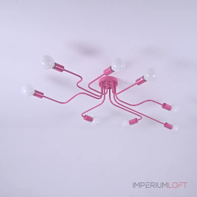 Потолочная люстра SCHEME PINK от ImperiumLoft