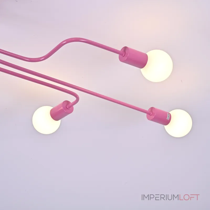 Потолочная люстра SCHEME PINK от ImperiumLoft