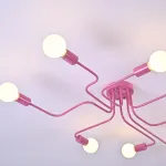 Потолочная люстра SCHEME PINK от ImperiumLoft