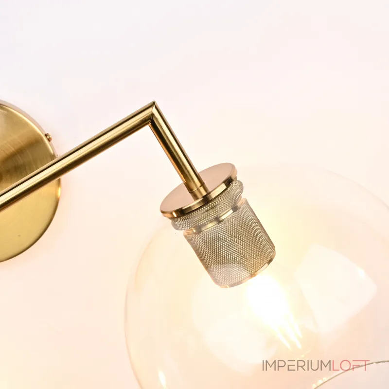 Бра RH Utilitaire Globe Shade Double Sconce Brass от ImperiumLoft Бра RH Utilitaire Globe Shade Double Sconce Brass от ImperiumLoft