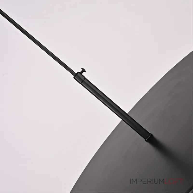 Люстра RH Utilitaire Disk Triple Pendant Black от ImperiumLoft