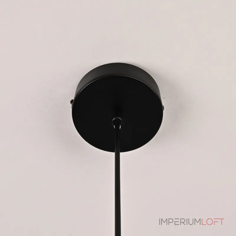 Люстра RH Utilitaire Disk Triple Pendant Black от ImperiumLoft