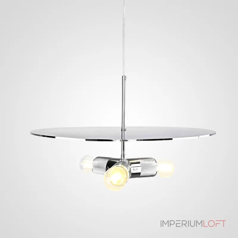 Люстра RH Utilitaire Disk Triple Pendant Silver от ImperiumLoft Люстра RH Utilitaire Disk Triple Pendant Silver от ImperiumLoft