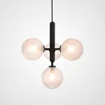Подвесной светильник RAFFIN 4 Transparent Black